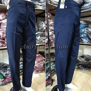  KODE 1741 Celana panjang standar Warna  hitam putih biru 