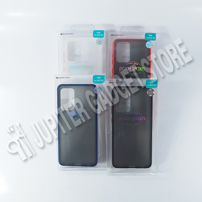 Samsung Galaxy A52 Mercury Peach Garden Bumper HardCase