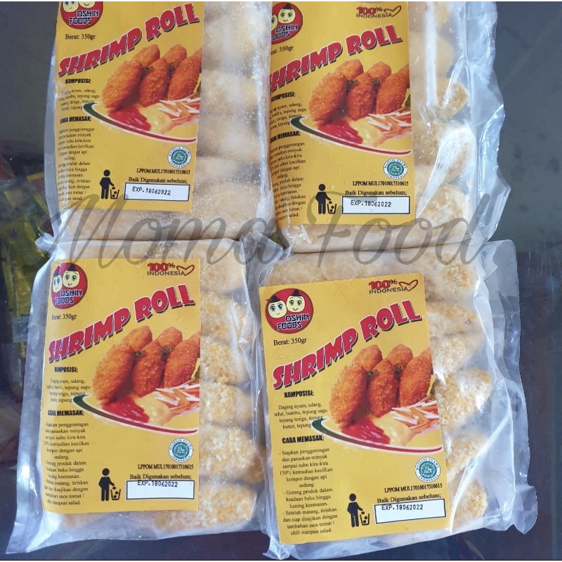 OSHIN FOOD SHRIMP ROLL isi 12