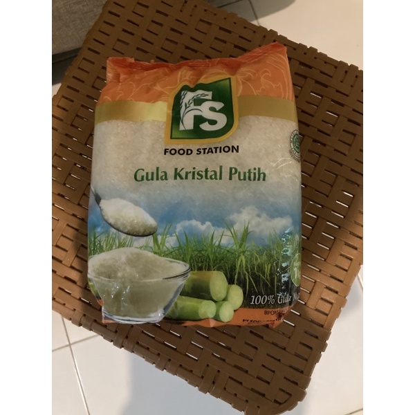 

gula kristal putih (food station) termurah!
