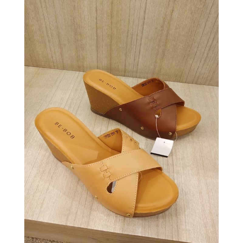 Sandal Wanita Wedges Be Bob ORI