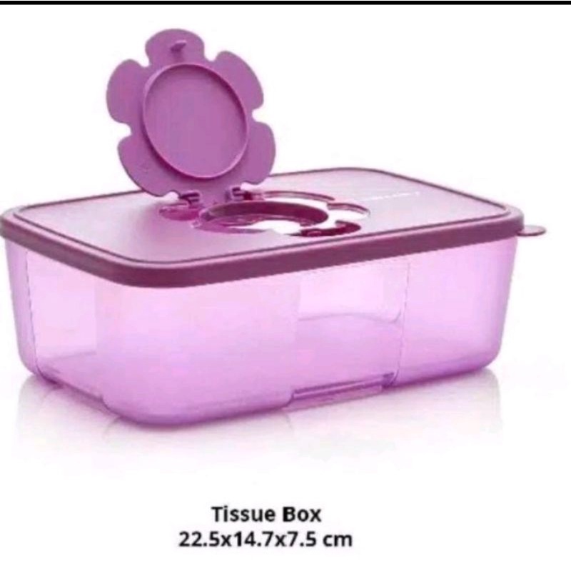Tissue Box/Tissue Box Tupperware/tempat tisu/tempat tisu Tupperware