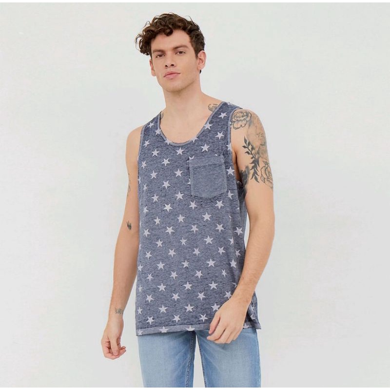 KAOS BAJU TANPA LENGAN PENDEK LEKBONG by Mossimo Supply