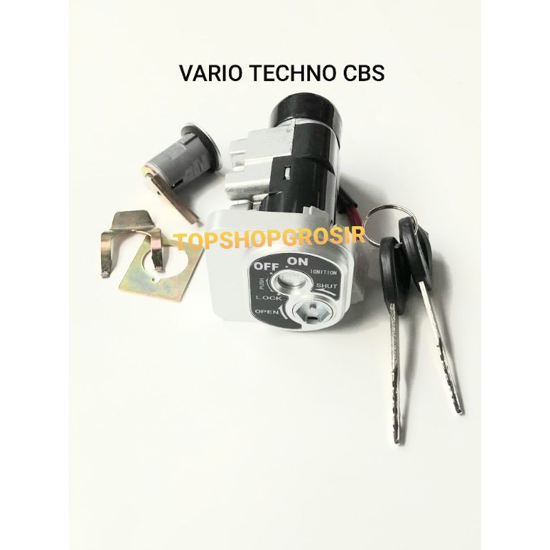 Kunci Kontak Set Assy Depan Belakang Vario Techno Cbs Carbu