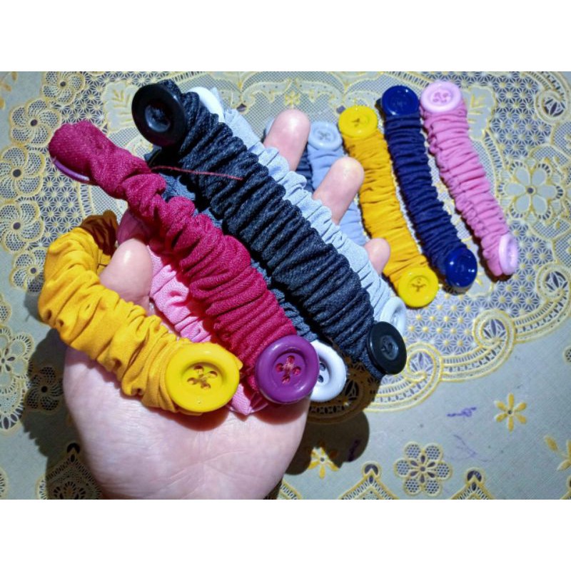 CONNECTOR PENGAIT MASKER MODEL KANCING TERBARU 1KG = 190PCS // WARNA RANDOM