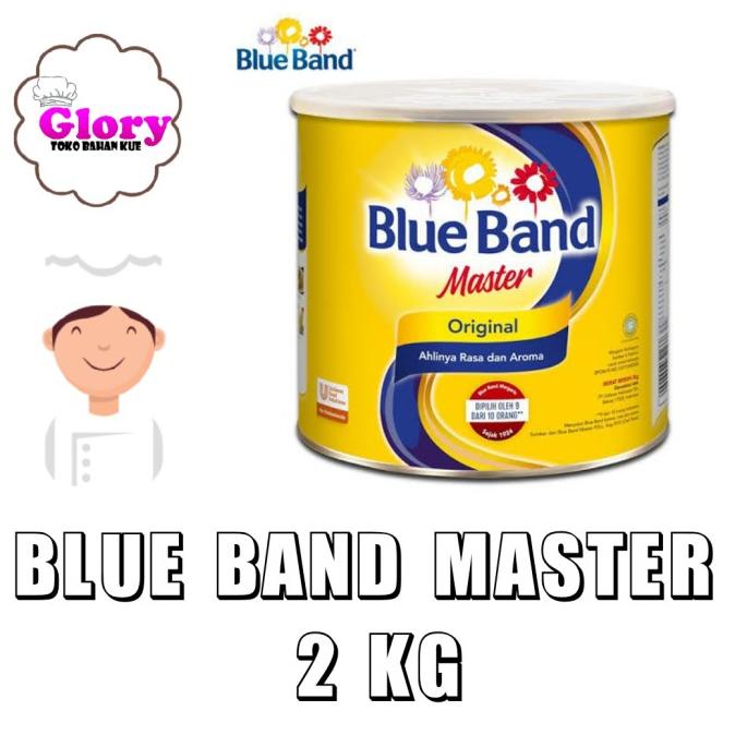 

READY COD mentega blue band master 2 kg serbaguna