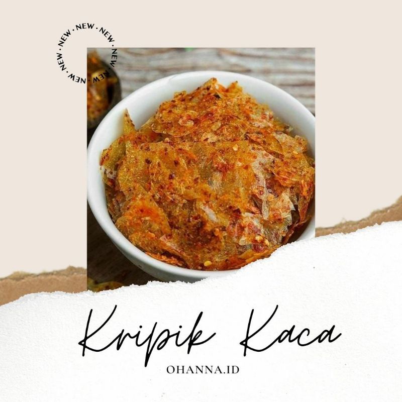 

[COD] READY KRIPIK KACA 200 GR PEDAS MURAH MANTAP