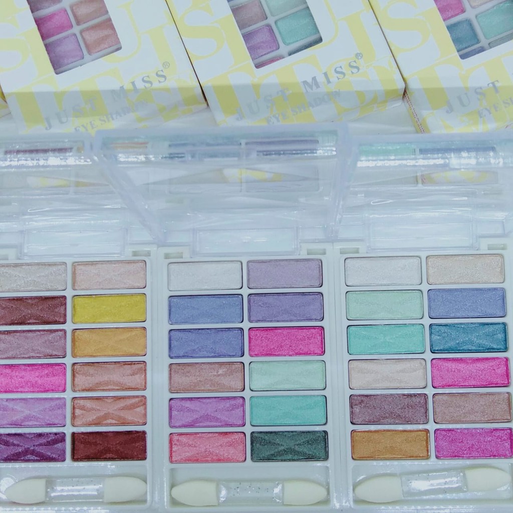 Eyeshadow Just Miss 12 Warna Original BPOM