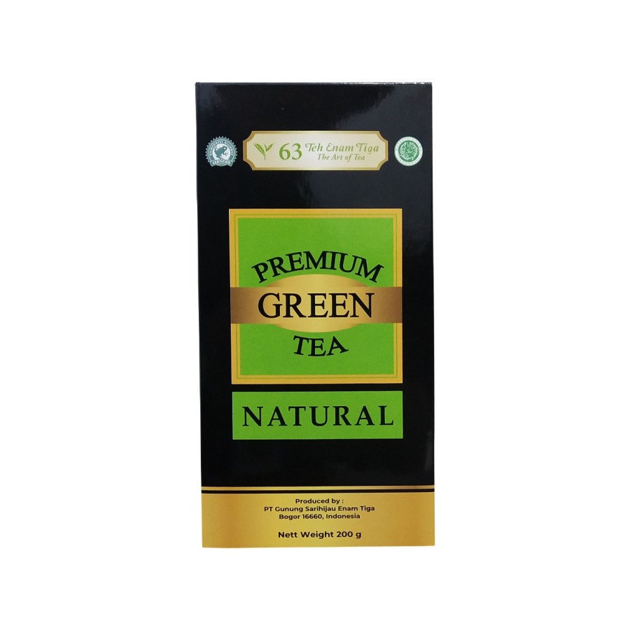 

Teh 63 Premium Green Tea Natural 200gr