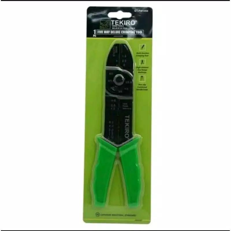 TANG KUPAS KABEL TEKIRO/TANG SKUN KABEL/crimping plier