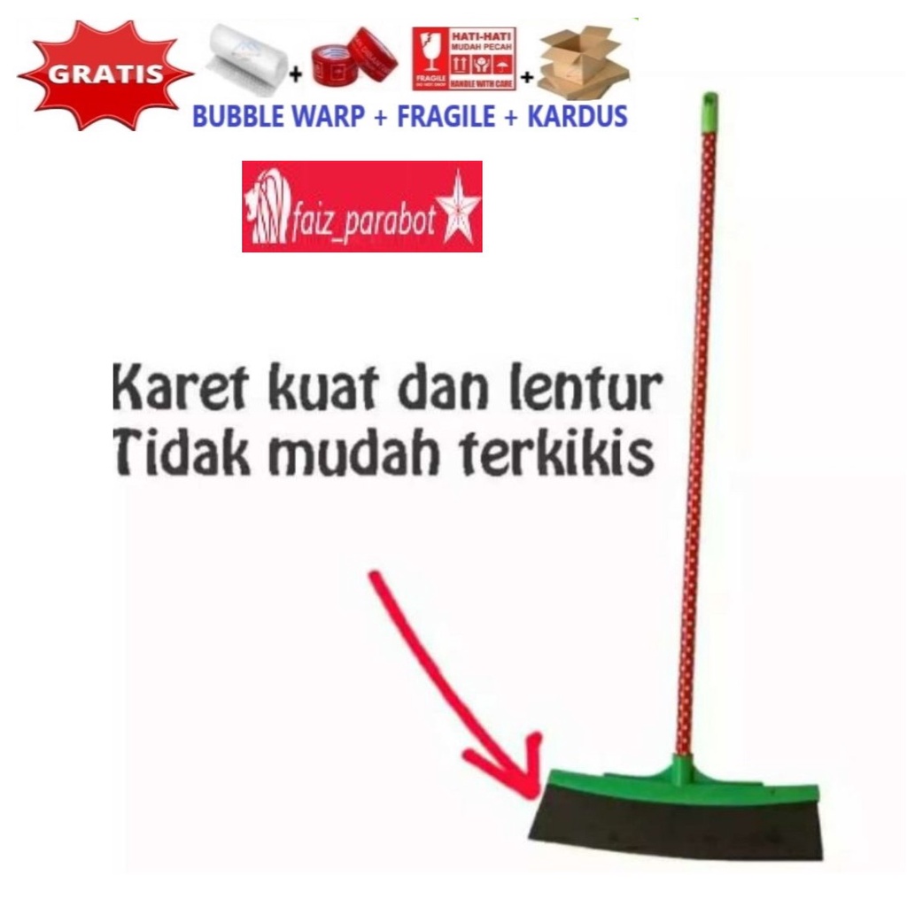 WIPER LANTAI / PEL KARET LANTAI / SLABER DORONGAN AIR