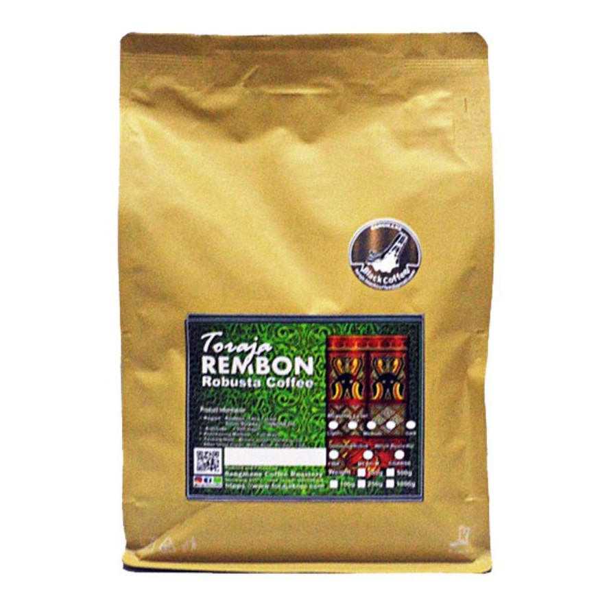 

Kopi Robusta Toraja Rembon/Robusta Toraja Rembon Coffee 250 gram