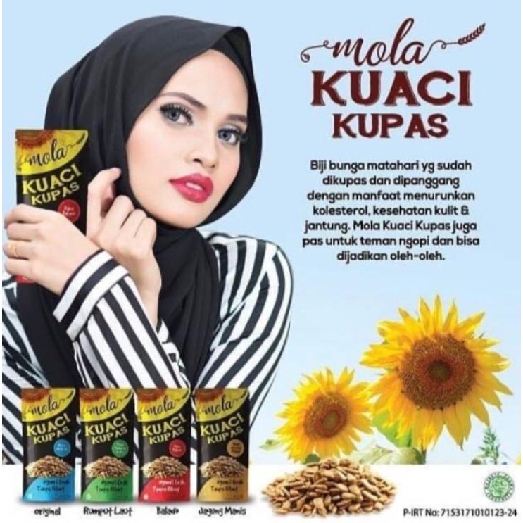 

Mola kuaci kupas panggang 50 gr