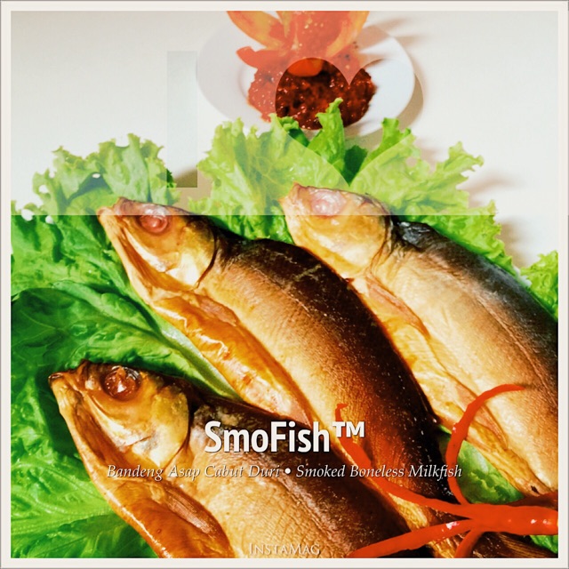 

Bandeng Asap Cabut Duri SmoFish™ dengan Sambal (Smoked Boneless Milkfish with Chili) M/SJ/J SIZE