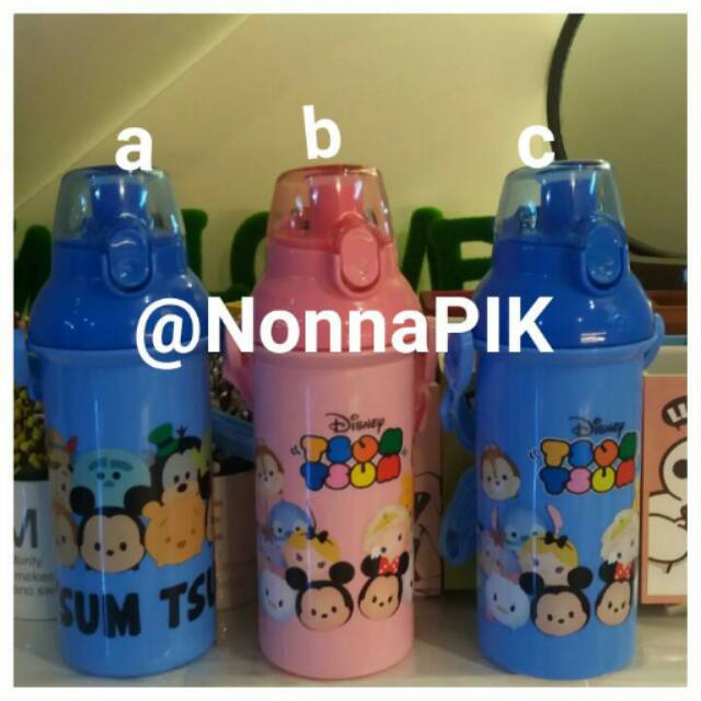 Botol Minum Tsum Tsum - Hello Kitty - Little Pony - Cars