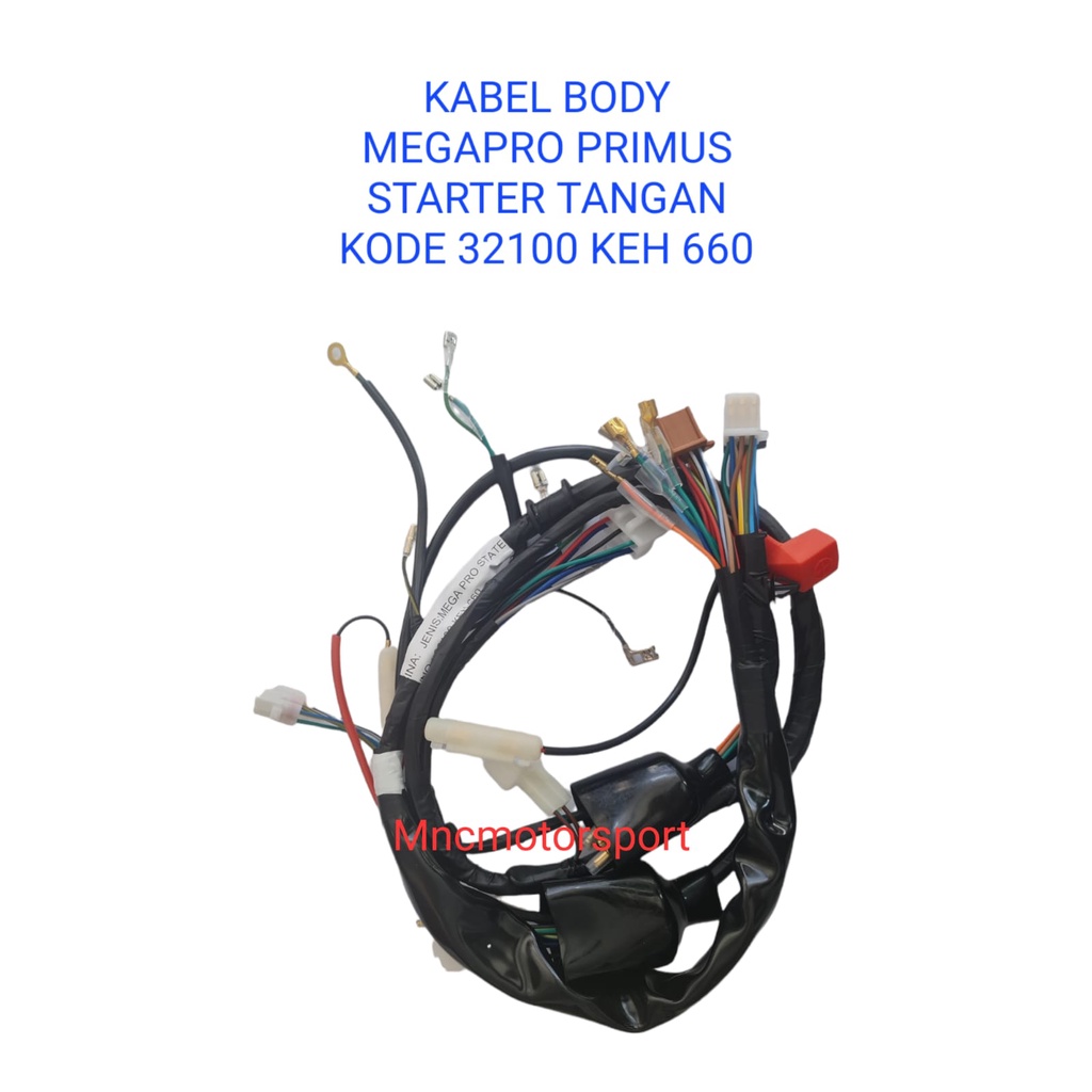 KABEL BODY MEGAPRO PRIMUS STATER STARTER TANGAN KODE 32100 KEH 660