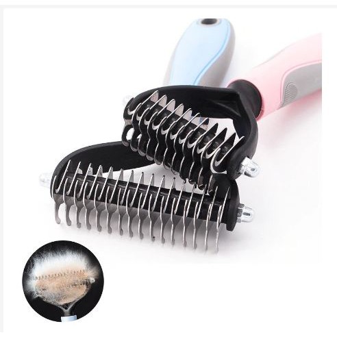 [SISIRHEWAN] - PAWING Sisir Rambut Binatang Peliharaan Hair Removal Comb Pet Grooming Tool - AES0124