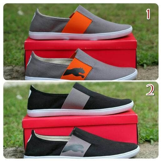 PROMO SEPATU PRIA SLIP ON PUMA MURAH SEPATU SANTAI PRIA TERMURAH