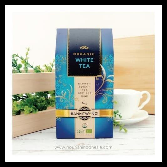 

DISKON TERBATAS !!! BANKITWANGI, ORGANIC PREMIUM WHITE TEA (TEH PUTIH ORGANIK)36GR TERLARIS