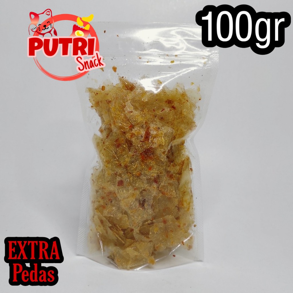 Keripik Kaca / Beling / Beledag 100gr Kemasan Standing Pouch