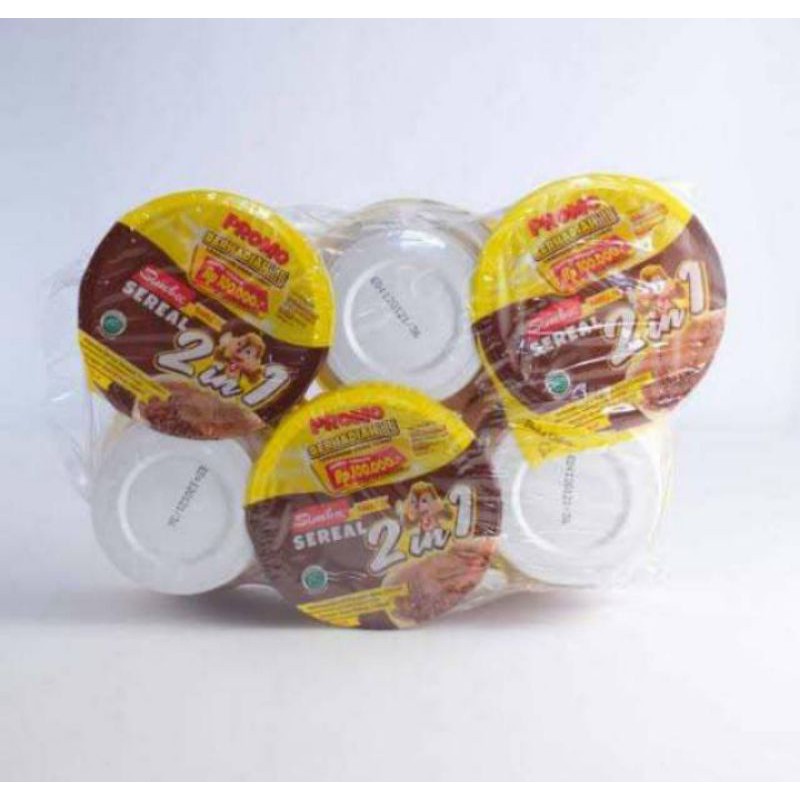 

Simba sereal 2 in 1 per pak isi 6 rasa coklat dan stroberi