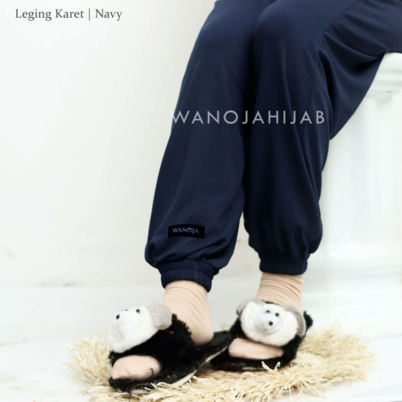 CELANA LEGGING KARET &amp; LOSS || ORIGINAL WANOJA