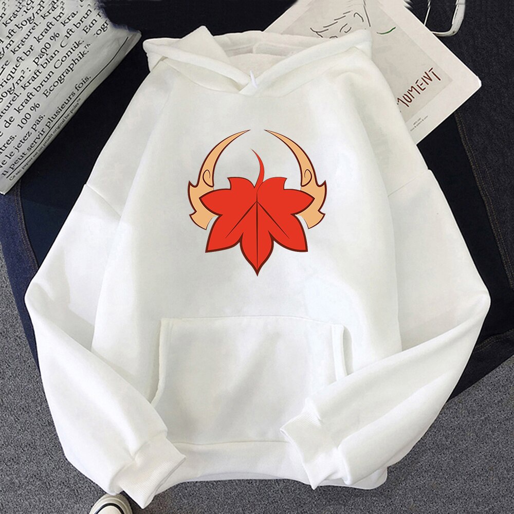 Hoodie Genshin Impact Sweatshirts Kaedehara Kazuha Hoodie Grunge Hodie Hoddie Style Unisex