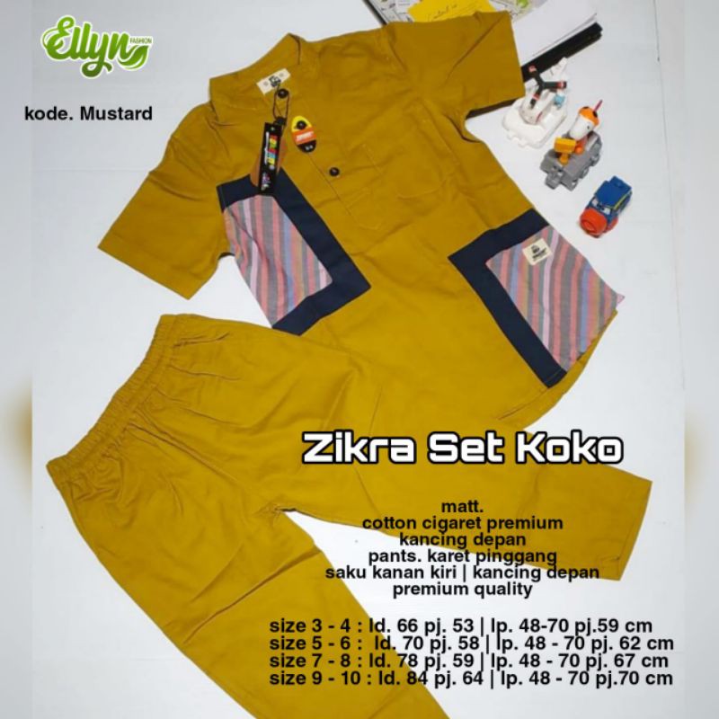 ZIKRA SET KOKO
