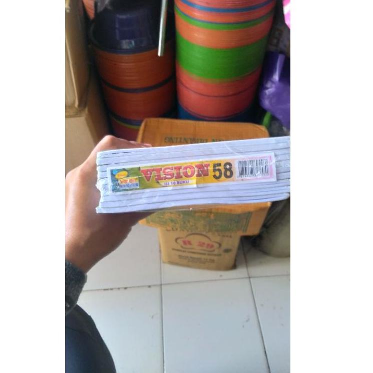 

➵ VISION 58 Lembar ㊙