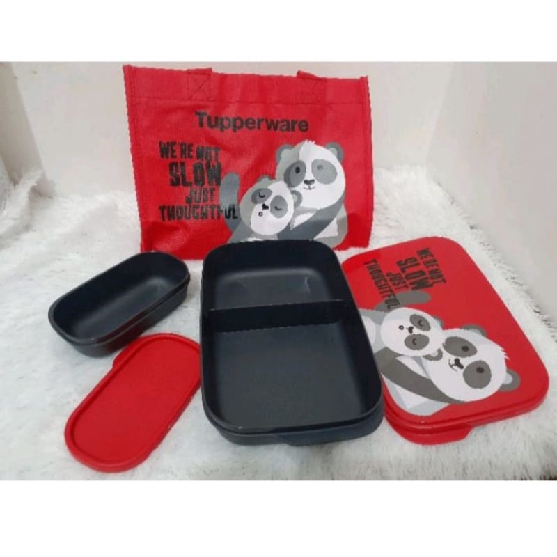 Tempat makan anak foodie buddy panda tupperware