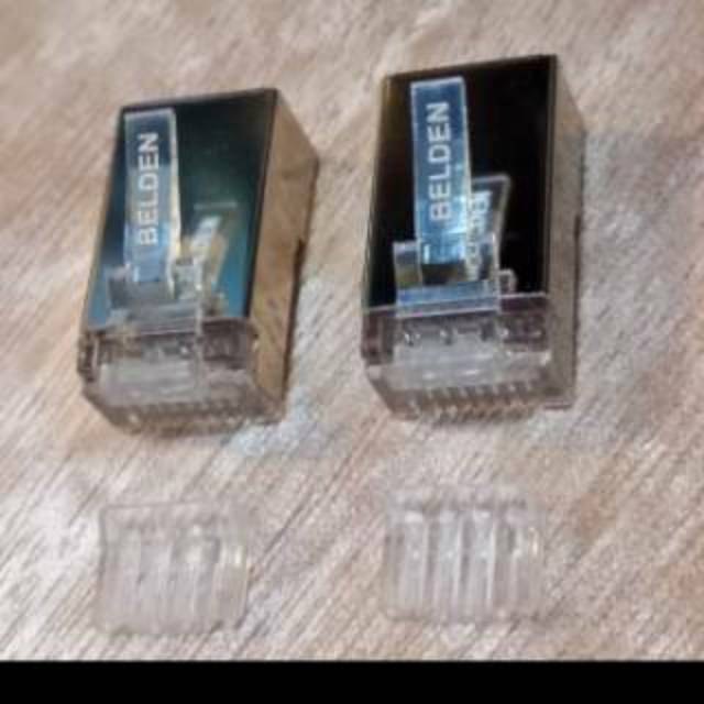 Konektor Rj45 Stp Cat6 Belden harga per unit