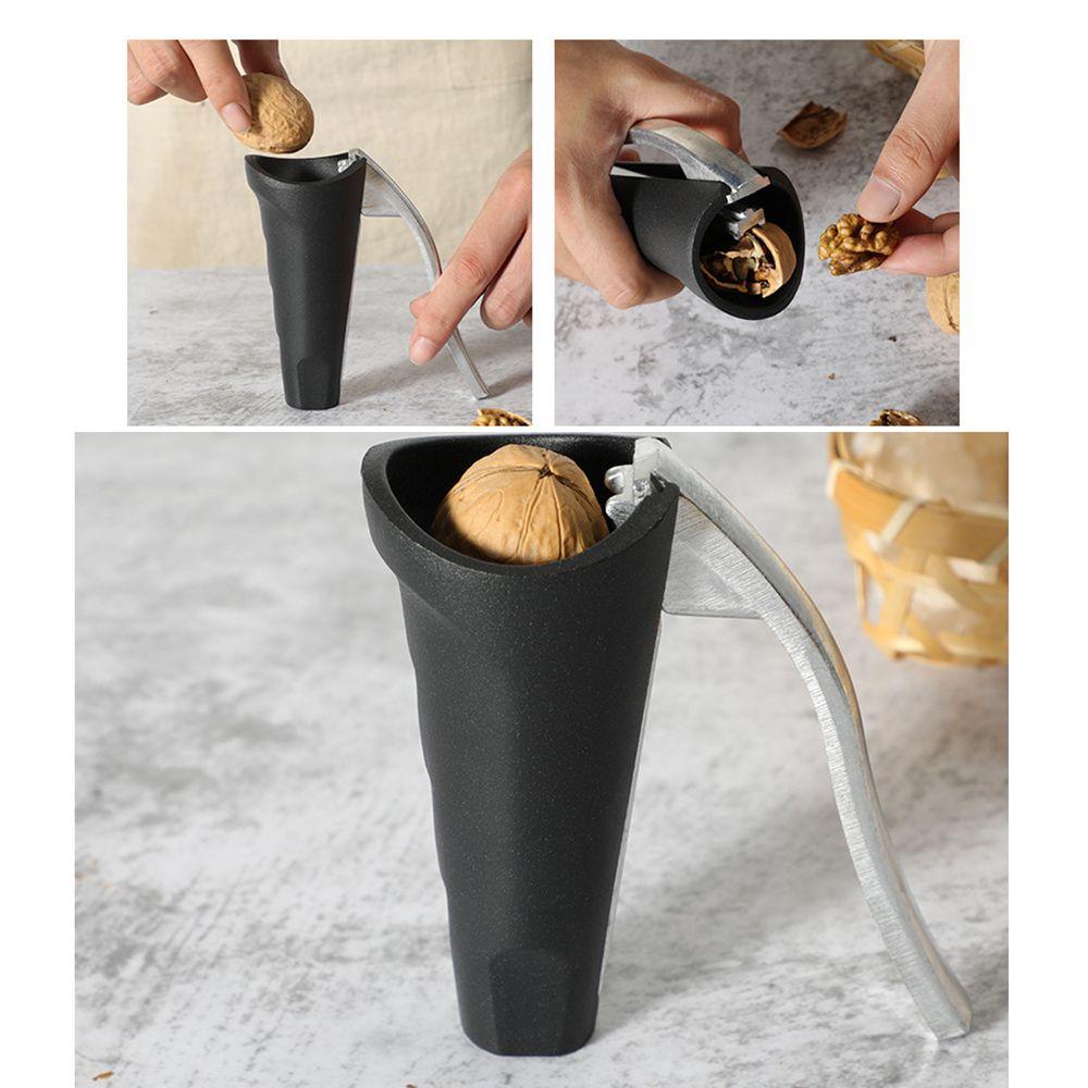 Preva Walnut Klip Zinc Alloy Bentuk Corong Chestnut Gadget Nutcracker Almond Nut Clamp Hazelnut Walnut Tang