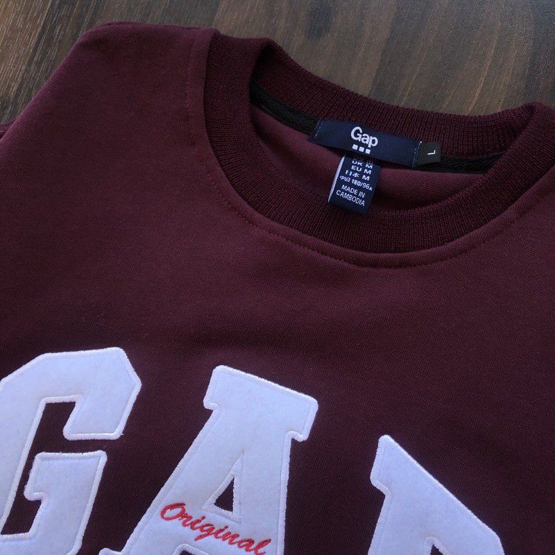 CREWNECK GAGAB BORDIR HIGH QUALITY CASUAL HYPE FASHION PRIA