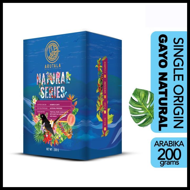 

Arutala Natural Series - Arabika Gayo 200 Gram