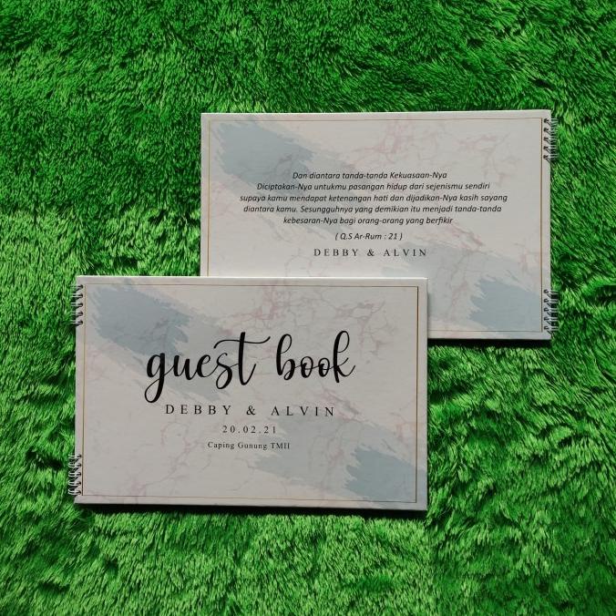 

teukuzulfikar37 Buku Tamu Hardcover | Design Custom | Wedding BK-26 TERLARIS TERPERCAYA ORIGINAL