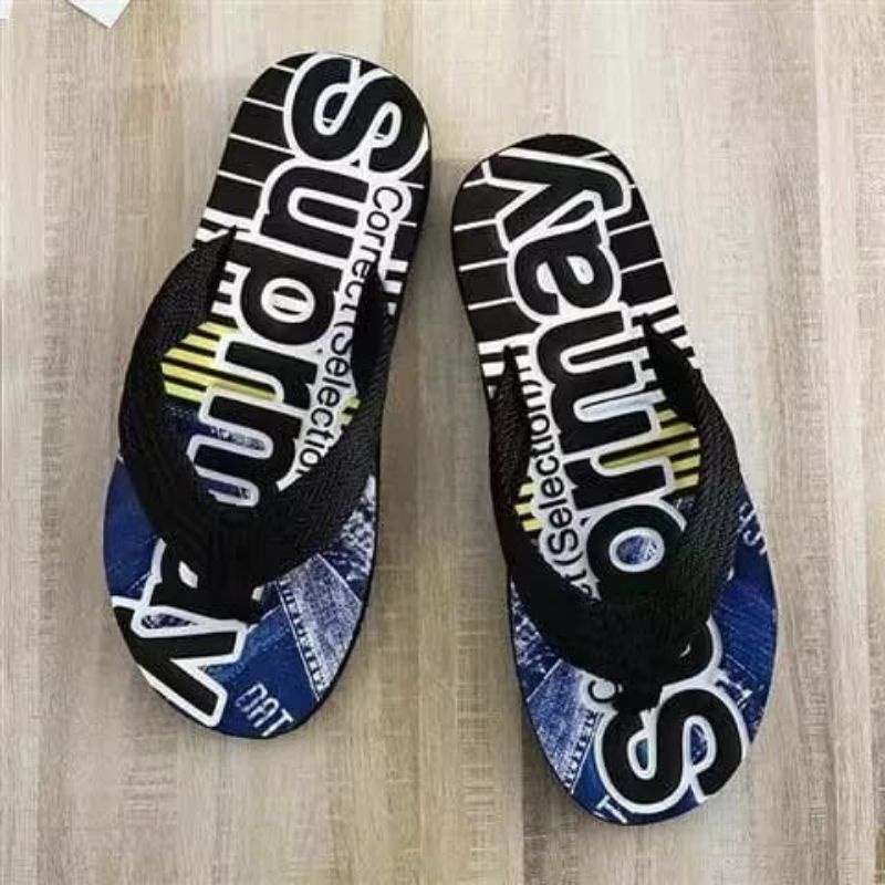 Sandal pria jepit tali webing SUPRMAY