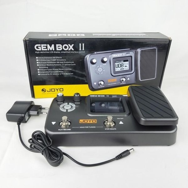 EFEK GITAR ELEKTRIK MULTI EFFECT GUITAR JOYO GEMBOX II PROCESSOR