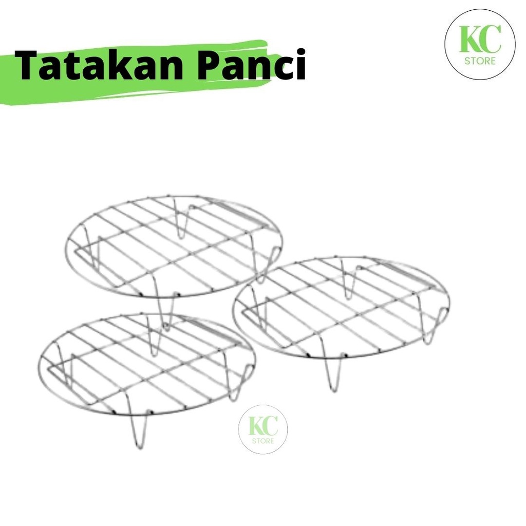 Taatakan panci stainless tatakan kukusan panci alas panci anti panas