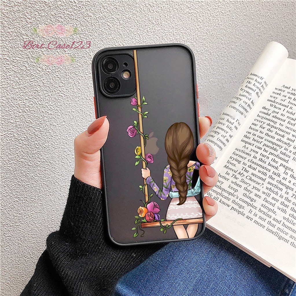 SOFTCASE DOVE HYBRID CUSTOM GRILS OPPO VIVO SAMSUNG REALME XIAOMI IPHONE INFINIX FOR ALL TYPE BC6482