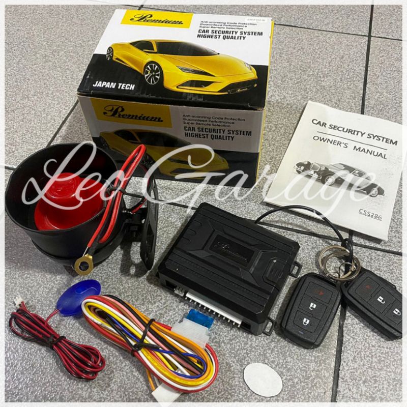 ALARM PREMIUM ALL NEW AVANZA XENIA TUK TUK SAFETY LOCK MOBIL OTOMATIS REMOTE CENTRAL LOCK TOA