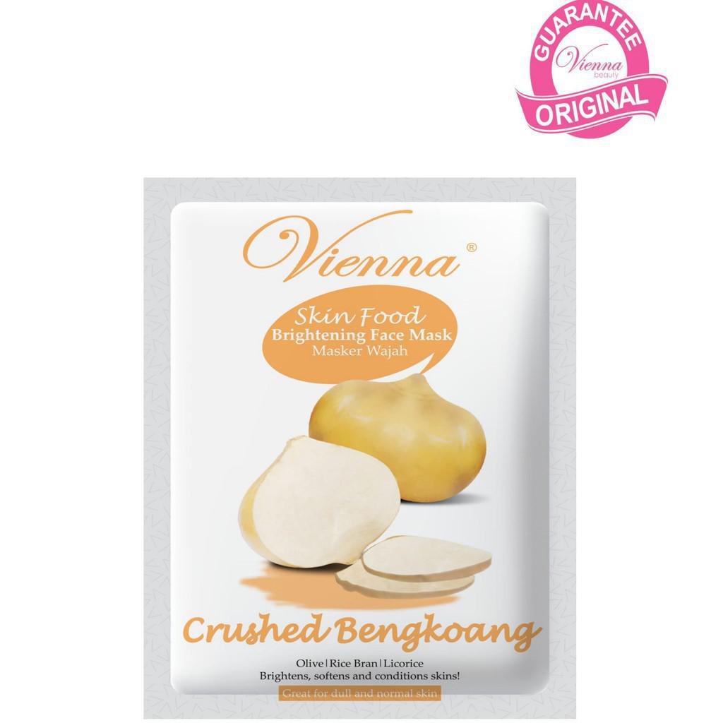 Vienna Skin Food Crushed Bengkoang Face Mask Clay