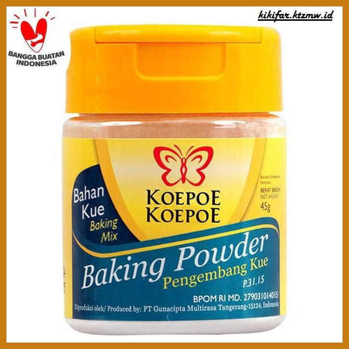 

Redwop-Gnikab- Baking Powder 45Gr -Hallall.