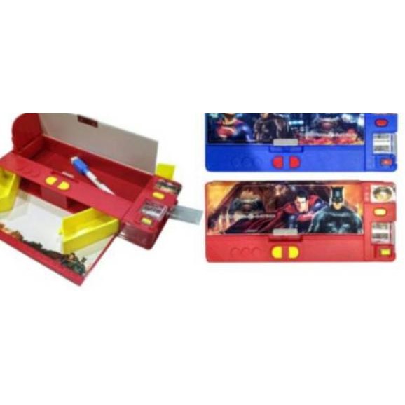

[KODE 618] Tempat pensil besar tombol pencet/ada papan tulis dan pena TERLARIS..!!