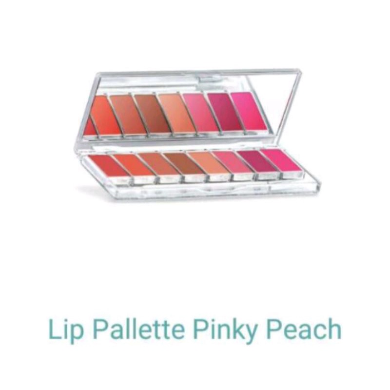 Wardah  Lip Pallete Pinky Peach