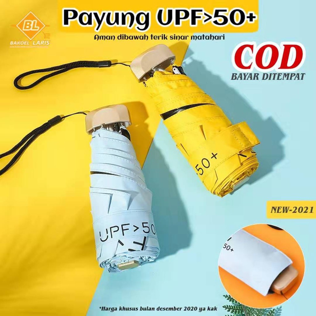 PAYUNG LIPAT MINI ANTI UV + DAPAT SARUNG