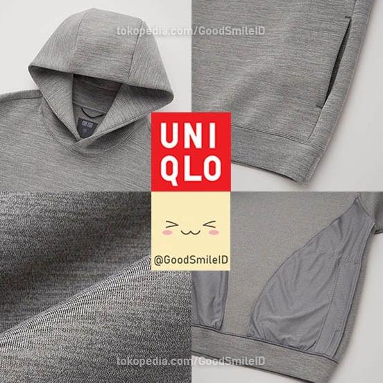 UNIQLO PULLOVER SWEAT DRY HOODIE ULTRA STRETCH PJG JAKET PRIA JASTIP