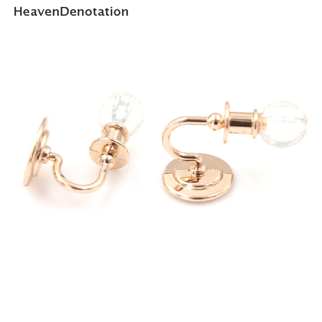 [HeavenDenotation] 2 Pieces Metal 1:12 Dollhouse Miniature Wall Light Lamp Model Decoration