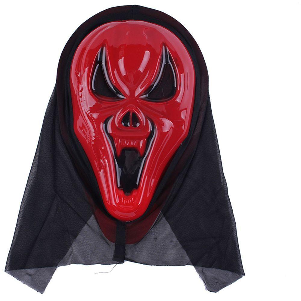 [Elegan] Topeng Halloween Mengerikan Untuk Tari Cosplay Dekorasi Pesta Prop Prom Perlengkapan Pesta Trick Toys Screaming Mask