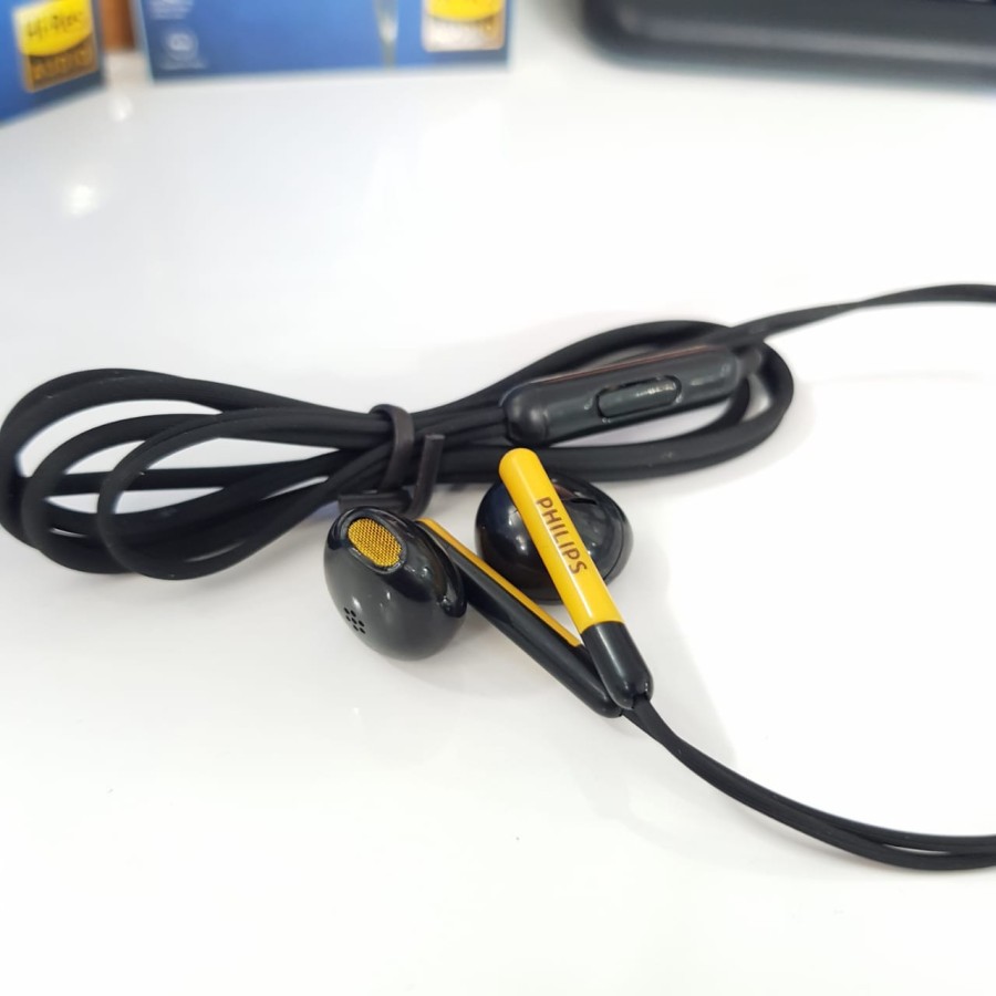 Handsfree Headset Earphone HF Philips QP-268 Proton Metallic