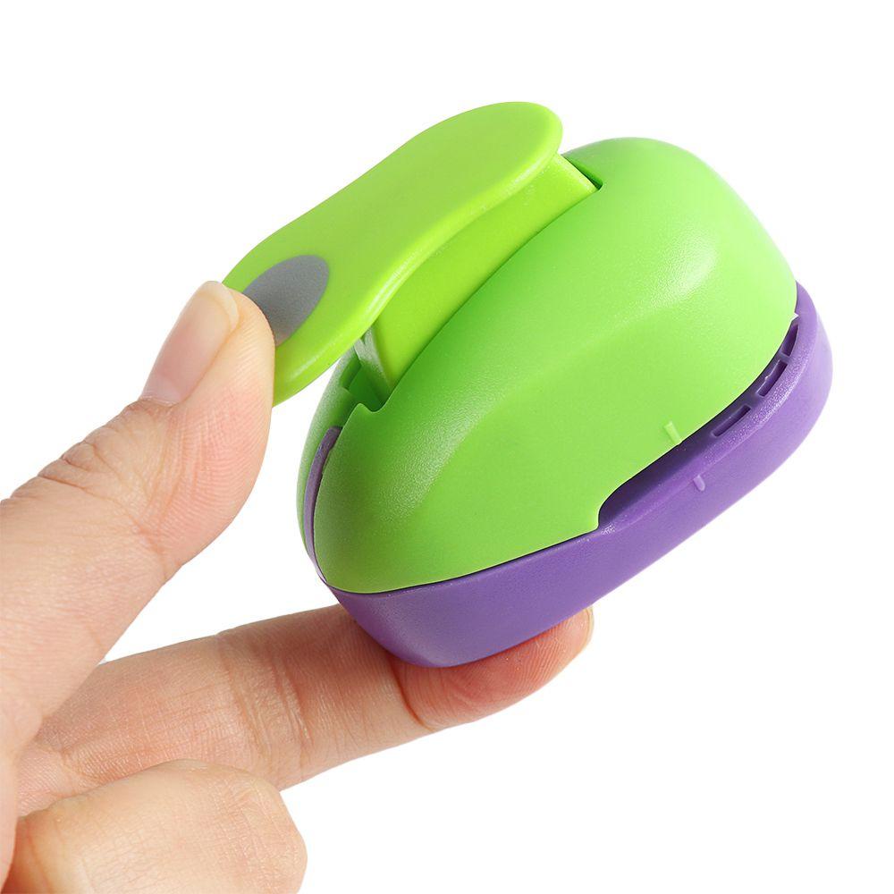 Suyo 9mm 16mm 25mm Warna Random Putaran Lubang Punch Nyaman DIY Handmade Embos